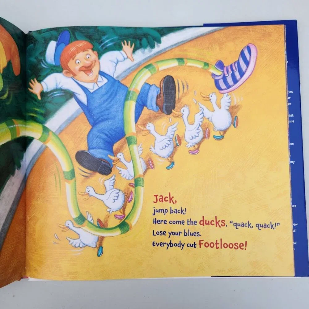 NEW Kenny Loggins FootLoose Hardcover Children's Book 9781633221185 Foot Loose I